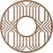 Ekena Millwork Empire Wood Fretwork Pierced Ceiling Medallion, Walnut, 24"OD x 8 3/4"ID x 1/4"T CMWP24X24X0250EPWA - alternate 4